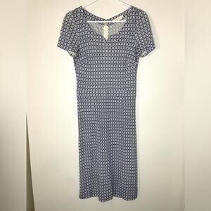 Tory Burch Short Sleeve Geometric Dress Size S